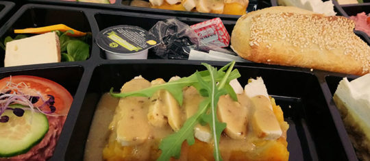 service de plateaux repas